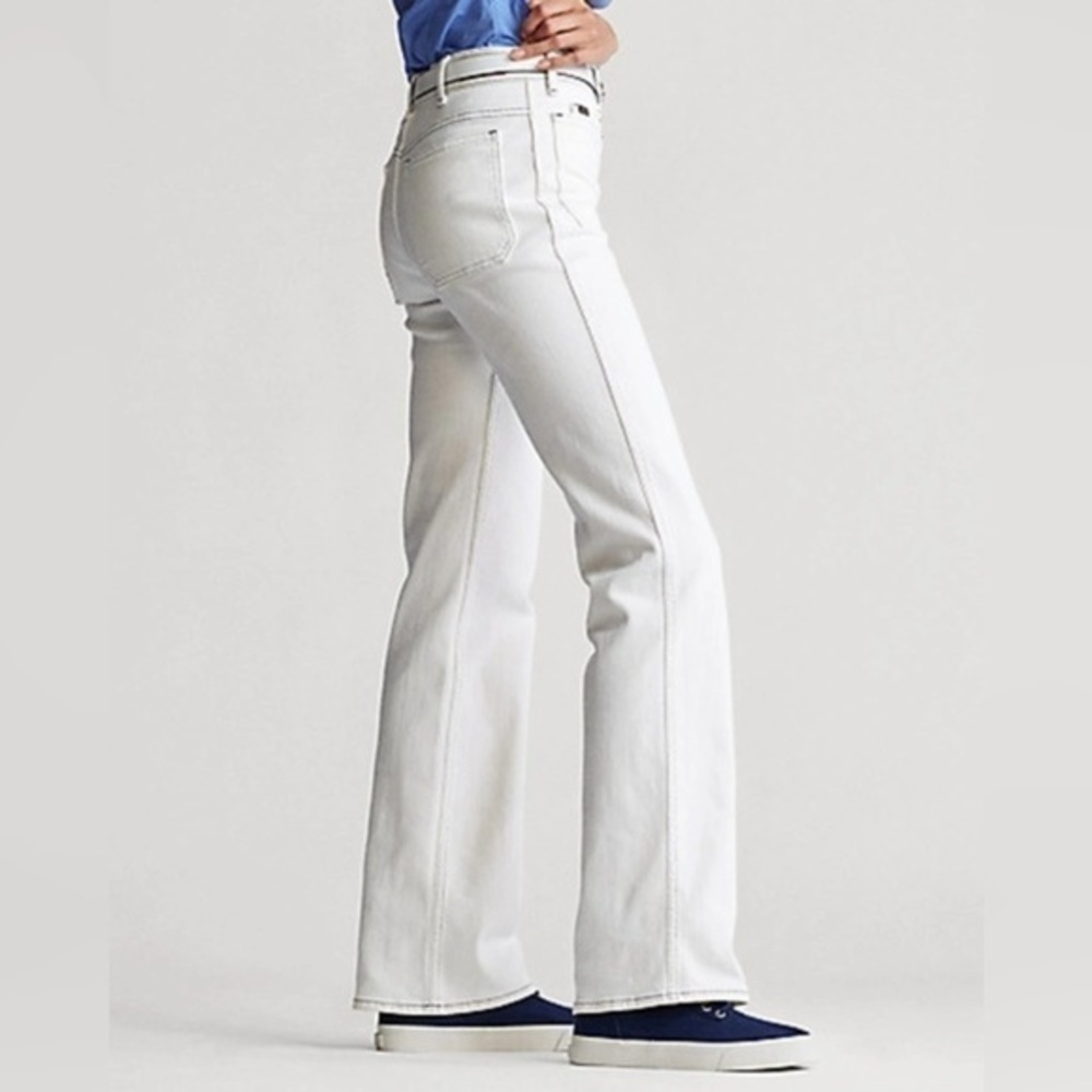 Polo by Ralph Lauren | White Flare Jean - Size 26R- Excellent Condition​​​​​